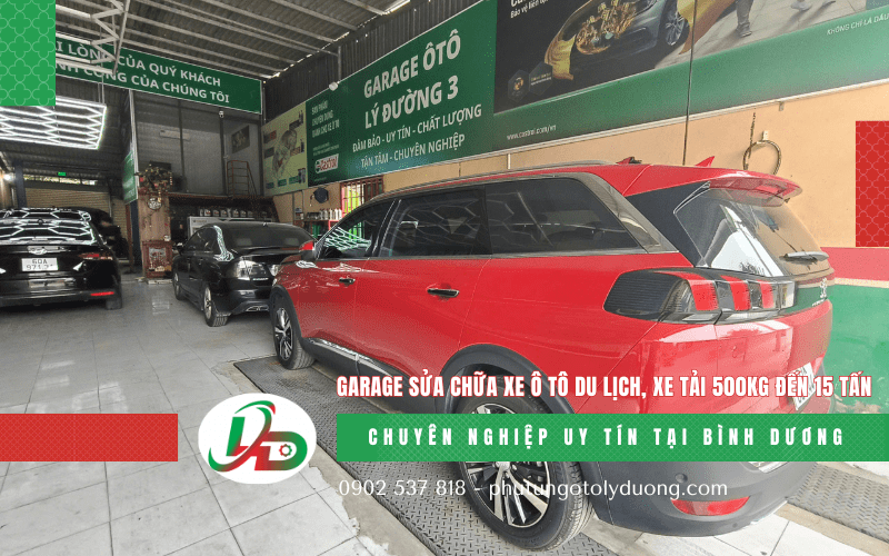 garage sửa chữa xe ô tô