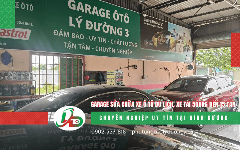 garage sửa chữa xe ô tô