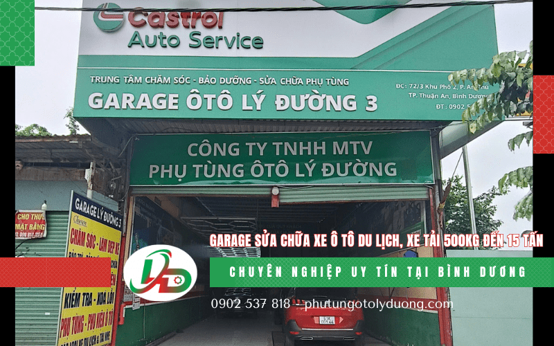 garage sửa chữa xe ô tô